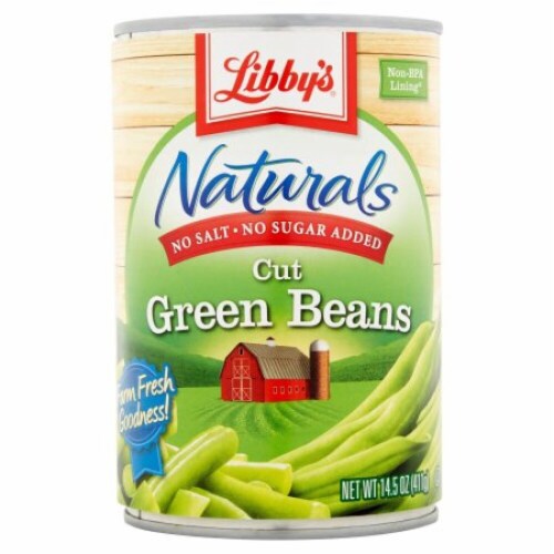 Libby's® Naturals Cut Green Beans Perspective: front