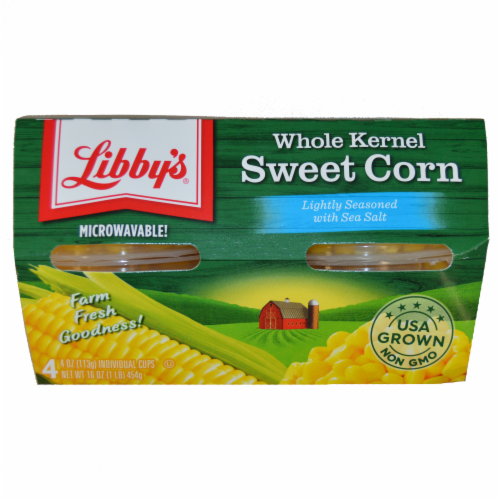 Libby's® Whole Kernel Sweet Corn Cups Perspective: front