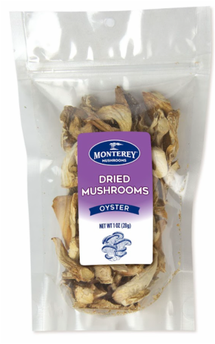 Monterey Mushrooms® Dried Oyster Mushrooms Perspective: front
