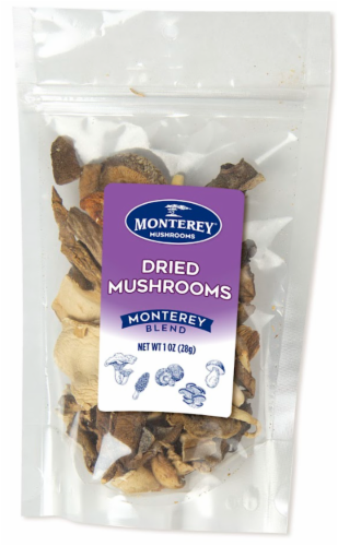 Monterey Mushrooms® Monterey Blend Dried Mushrooms Perspective: front