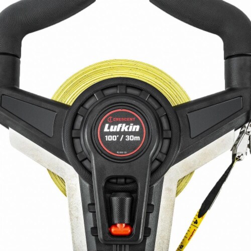 Crescent Lufkin Tape Measure,100ft.SAE/Metric,Manual  FE100-02 Perspective: front