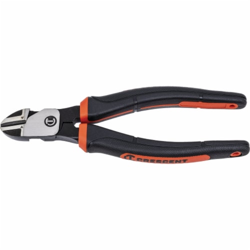 Crescent 6 In. Z2 Dual Material Diagonal Cutting Pliers Z5426CG Perspective: front