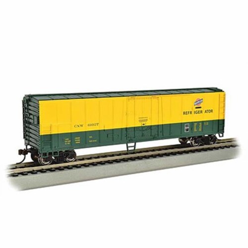 Bachmann BAC17958 N ACF 50 ft. Steel Reefer Model Train - C & N Perspective: front