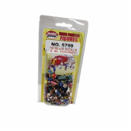 Model Power MDP5799 Ho Scale Painted Pigures - 36 Piece Perspective: front