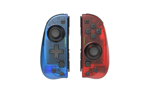 Identificere Få kontrol forening NEXiLUX Motion Controllers pair compatible with Switch/Lite/OLED JoyCon -  Clear Blue Red, 1 - Dillons Food Stores