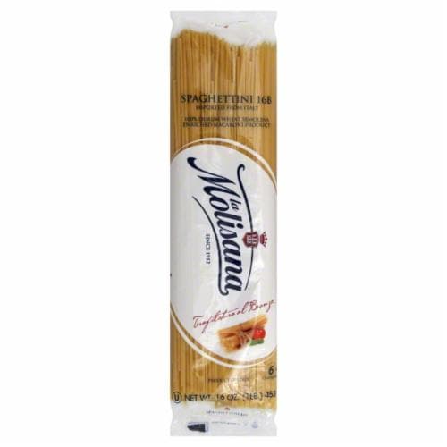 La Molisana Pasta Spaghettini Bronzo Perspective: front