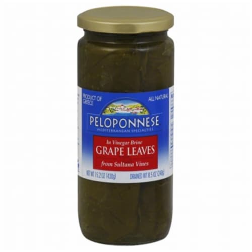 Peloponnese Grape Leaves Perspective: front