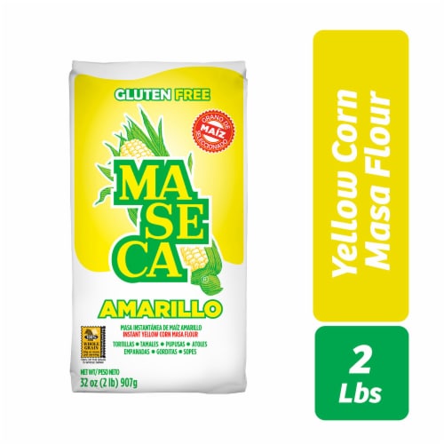 Maseca Amarillo Instant Yellow Corn Masa Flour Perspective: front