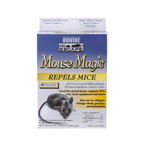 Bonide Mouse Magic Animal Repellent Scent Pouch For Mice 4 pk