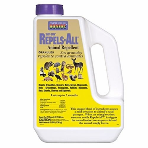 Bonide Repels-All Animal Repellent Granules For Most Animal Types 3 lb