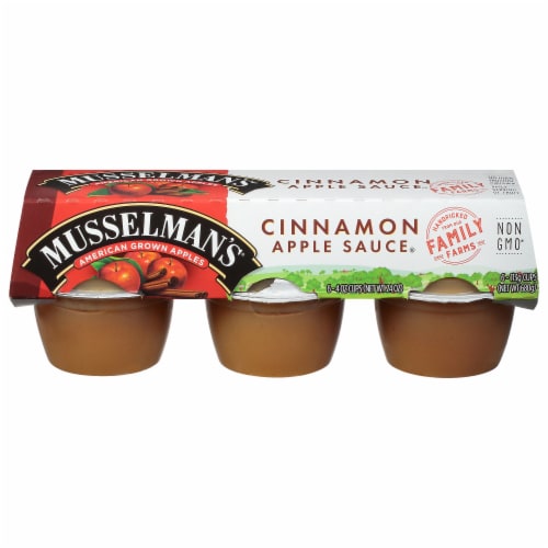 Musselman's® Cinnamon Applesauce Cups Perspective: front