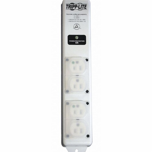 Tripp Lite Surge Protector Outlet Strip,6 ft Cord L  SPS406HGULTRA Perspective: front