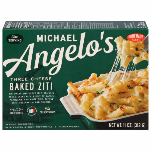 Michael Angelo's® Three Cheese Baked Ziti Frozen Meal Perspective: front