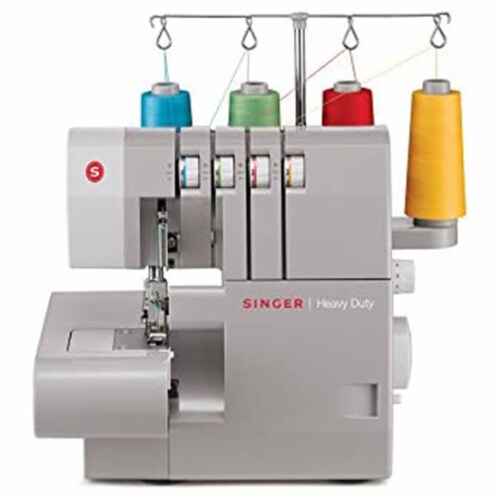 Singer 14HD854 120V Heavy Duty 2 to 4 Thread Stitch Serger Sewing Machine,  Gray, 1 Piece - Kroger