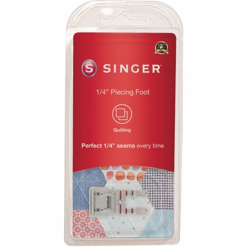 Singer 1/4  Piecing Presser Foot Perspective: front