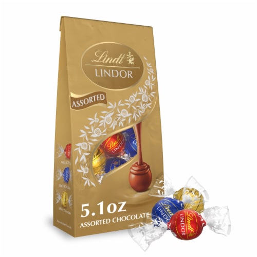 Lindt Lindor Assorted Chocolate Truffles (Review) Dark, Milk