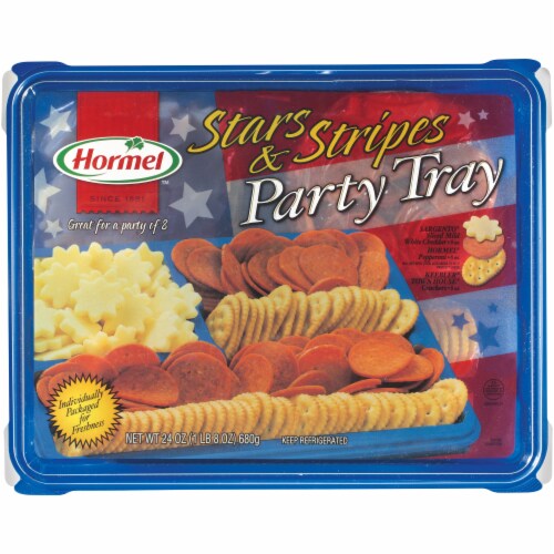 Hormel Stars & Stripes Party Tray Perspective: front
