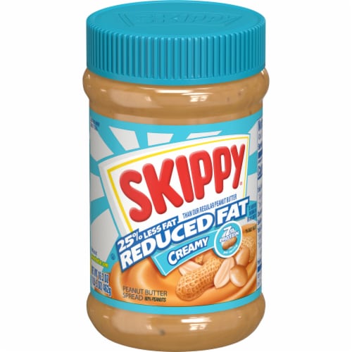 Skippy® Reduced Fat Creamy Peanut Butter Spread, 16.3 oz Fry’s Food