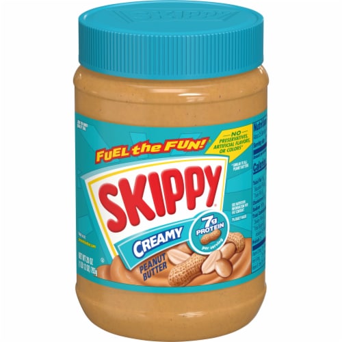 SKIPPY Creamy Peanut Butter Perspective: front