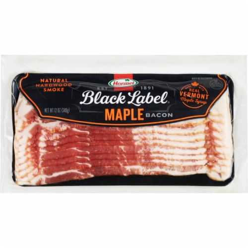 Hormel® Black Label Thick Cut Maple Bacon Perspective: front