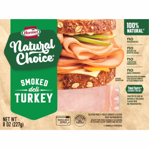 Hormel® Natural Choice® Smoked Deli Turkey Perspective: front