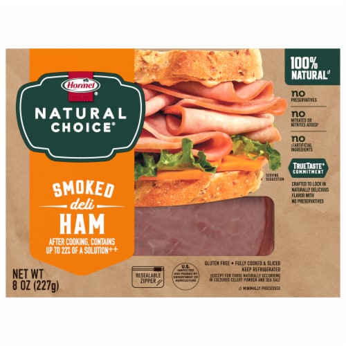 Hormel® Natural Choice® Sliced Smoked Deli Ham Lunch Meat, 8 oz - Metro ...