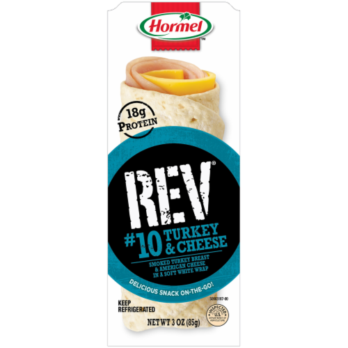 Hormel™ REV® #10 Turkey & Cheese Wrap Perspective: front