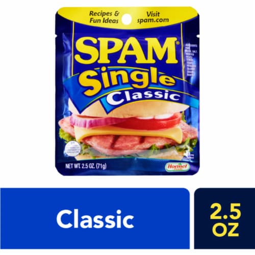 SPAM ® Single Classic Perspective: front
