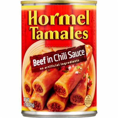 Hormel® Beef Tamales in Chili Sauce Perspective: front