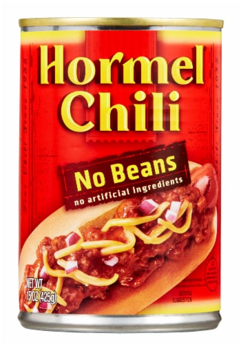 Hormel® No Beans Chili Perspective: front