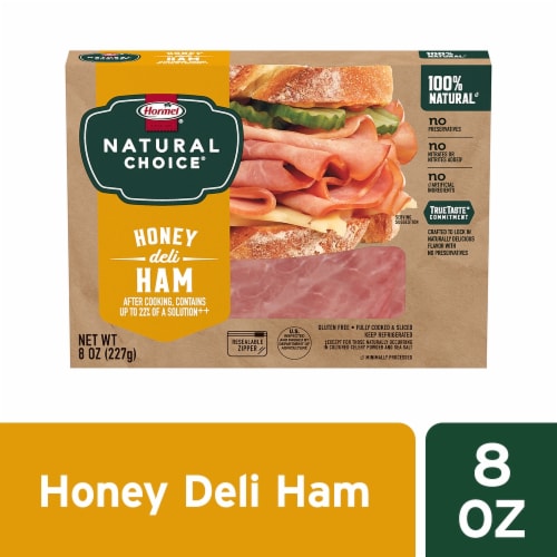 Hormel® Natural Choice® Honey Ham Deli Meat Perspective: front