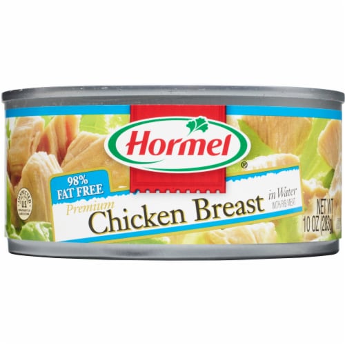 Hormel® Premium Chunk Chicken Breast Canned Perspective: front