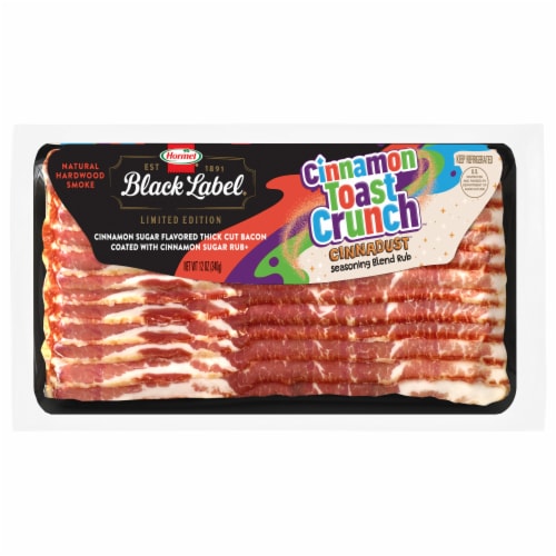 Hormel® Black Label® Bacon Cinnamon Toast Crunch 12Oz Gcf Perspective: front