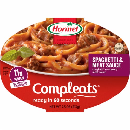 Hormel® Compleats Spaghetti & Meat Sauce Perspective: front