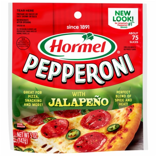 Hormel® Pepperoni With Jalapeno Perspective: front