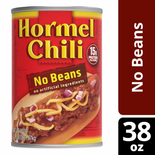 Hormel No Beans Chili Perspective: front