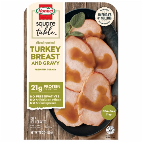 Hormel® Sliced Roasted Turkey Breast & Gravy Perspective: front