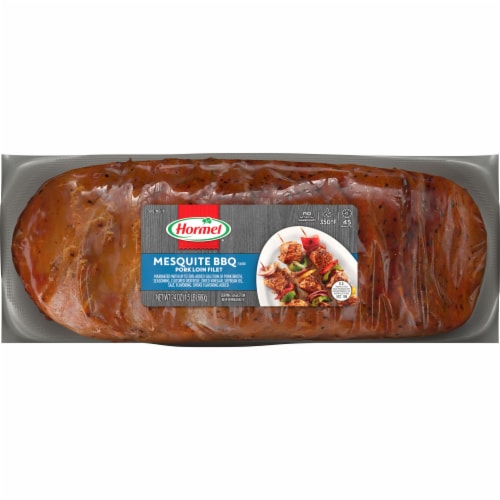 Hormel Mesquite Barbecue Pork Loin Filet Perspective: front