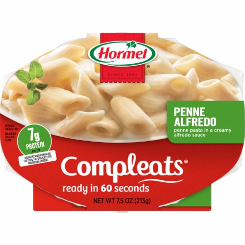 Hormel® Compleats® Penne Alfredo Meal Microwave Tray Perspective: front