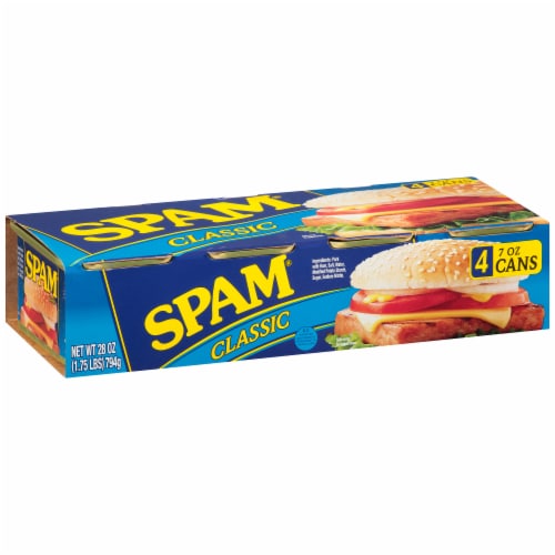 Spam® Classic Canned Meat Perspective: front