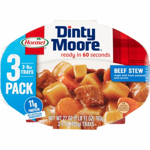 Dinty Moore® Beef Stew Multipack Microwave Meals Perspective: front