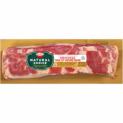 Hormel® Natural Choice® Original Thick Cut Uncured Bacon