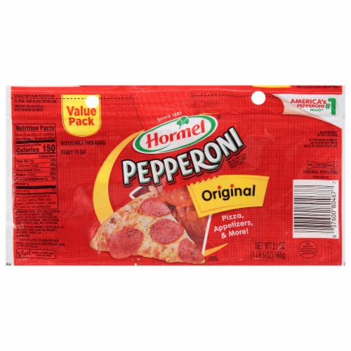 Hormel® Original Pepperoni Value Pack Perspective: front