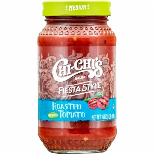 Chi-Chi's Medium Roasted Tomato Fiesta Style Salsa Perspective: front