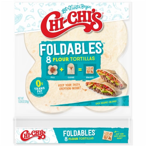 Chi-Chi's® Foldables™ Flour Tortillas Perspective: front