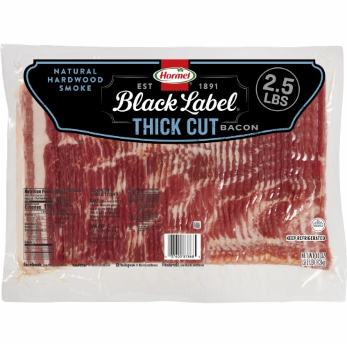 Hormel® Black Label® Thick Cut Bacon Perspective: front