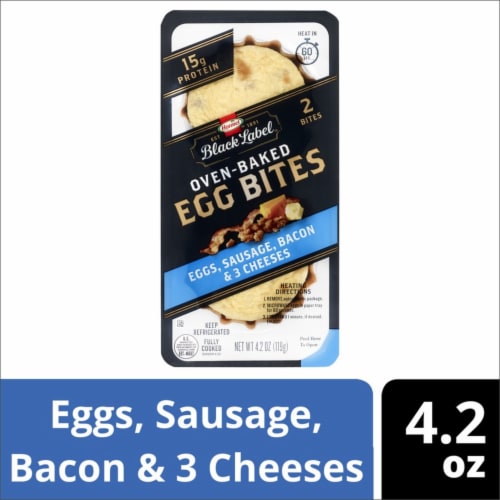 Hormel® Black Label® Bacon and Sausage Egg Bites Perspective: front