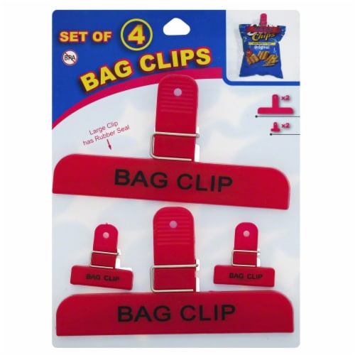 ATA Retail Bag Clips, 4 pk - Baker's