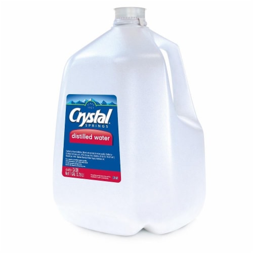 Crystal Clear Bottled Distilled Water Gallon