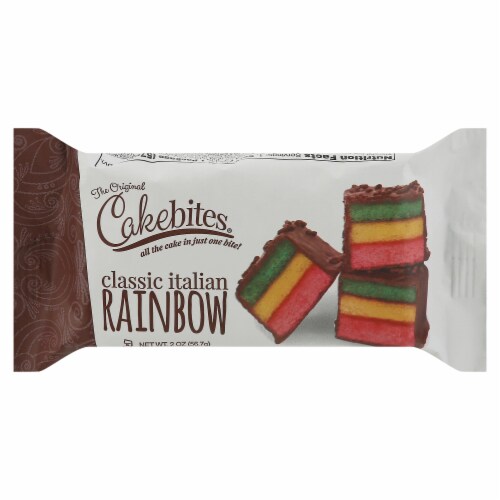 CakeBites® Classic Italian Rainbow Perspective: front
